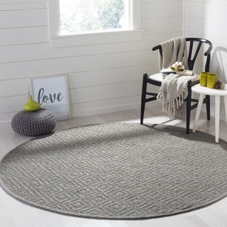 Safavieh Natural Fiber NF154B Light Grey/Grey Area Rug 