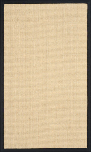 Safavieh Natural Fiber NF441A Maize/Black Area Rug 