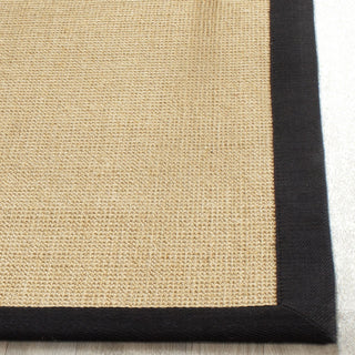 Safavieh Natural Fiber NF441A Maize/Black Area Rug 