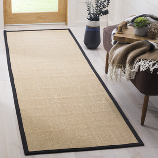 Safavieh Natural Fiber NF441A Maize/Black Area Rug  Feature