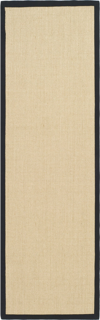 Safavieh Natural Fiber NF441A Maize/Black Area Rug 