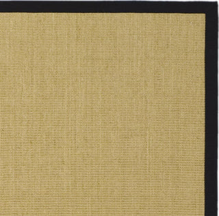 Safavieh Natural Fiber NF441A Maize/Black Area Rug 