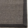 Safavieh Natural Fiber NF441D Charcoal/Charcoal Area Rug 