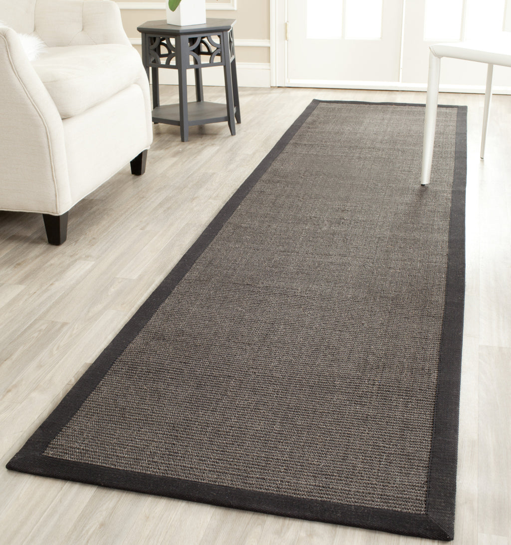 Safavieh Natural Fiber NF441D Charcoal/Charcoal Area Rug  Feature