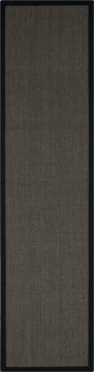 Safavieh Natural Fiber NF441D Charcoal/Charcoal Area Rug 