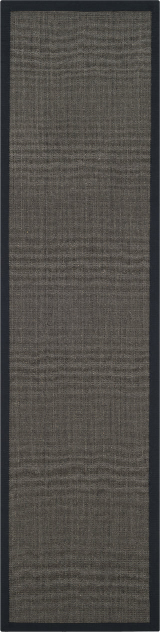 Safavieh Natural Fiber NF441D Charcoal/Charcoal Area Rug 