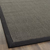 Safavieh Natural Fiber NF441D Charcoal/Charcoal Area Rug 