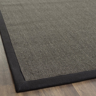 Safavieh Natural Fiber NF441D Charcoal/Charcoal Area Rug 