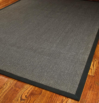 Safavieh Natural Fiber NF441D Charcoal/Charcoal Area Rug 