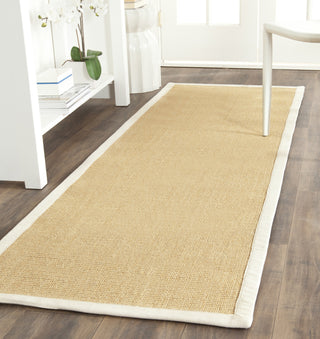 Safavieh Natural Fiber NF441K Maize/Wheat Area Rug 