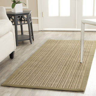 Safavieh Natural Fiber NF442A Green/Green Area Rug 