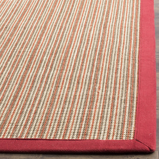 Safavieh Natural Fiber NF442B Rust/Rust Area Rug 