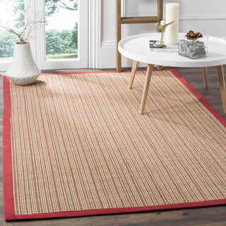 Safavieh Natural Fiber NF442B Rust/Rust Area Rug  Feature