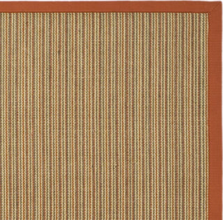 Safavieh Natural Fiber NF442B Rust/Rust Area Rug 