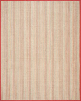 Safavieh Natural Fiber NF442B Rust/Rust Area Rug 