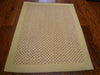 Safavieh Natural Fiber NF443A Maize/Wheat Area Rug 