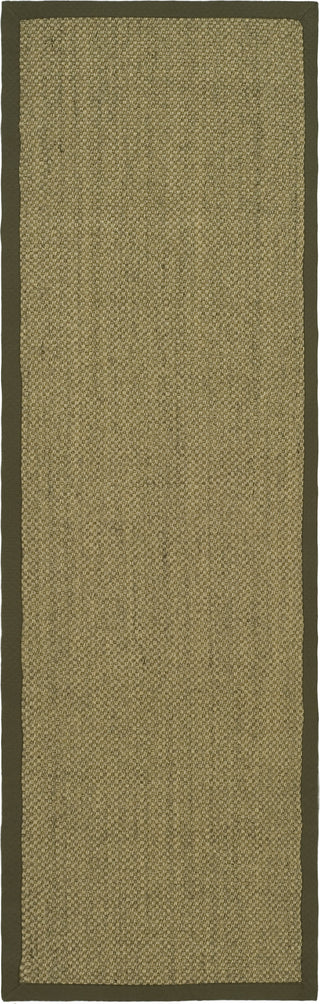 Safavieh Natural Fiber NF443C Natural/Green Area Rug 