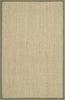 Safavieh Natural Fiber NF443C Natural/Green Area Rug 