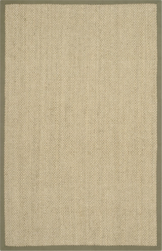 Safavieh Natural Fiber NF443C Natural/Green Area Rug 