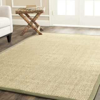 Safavieh Natural Fiber NF443C Natural/Green Area Rug  Feature