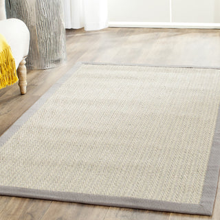 Safavieh Natural Fiber NF444A Grey Brown/Grey Area Rug 