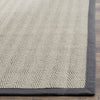 Safavieh Natural Fiber NF444A Grey Brown/Grey Area Rug 