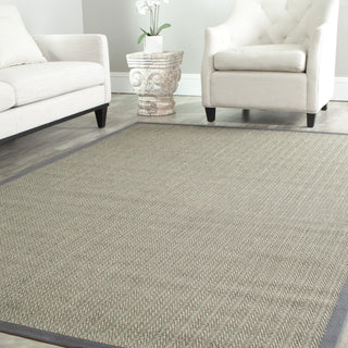 Safavieh Natural Fiber NF444A Grey Brown/Grey Area Rug 