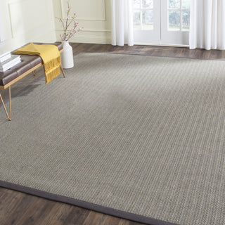 Safavieh Natural Fiber NF444A Grey Brown/Grey Area Rug 