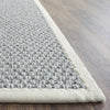 Safavieh Natural Fiber NF463B Silver/Grey Area Rug 