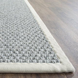 Safavieh Natural Fiber NF463B Silver/Grey Area Rug 