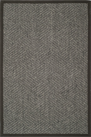 Safavieh Natural Fiber NF464A Grey/Dark Grey Area Rug 