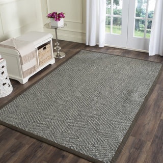 Safavieh Natural Fiber NF464A Grey/Dark Grey Area Rug  Feature