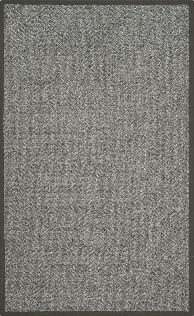 Safavieh Natural Fiber NF464A Grey/Dark Grey Area Rug main image