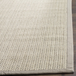 Safavieh Natural Fiber NF475C Light Grey Area Rug 