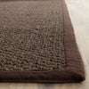 Safavieh Natural Fiber NF525D Chocolate Area Rug 