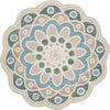 Safavieh Novelty 101 Grey/Blue Area Rug Round