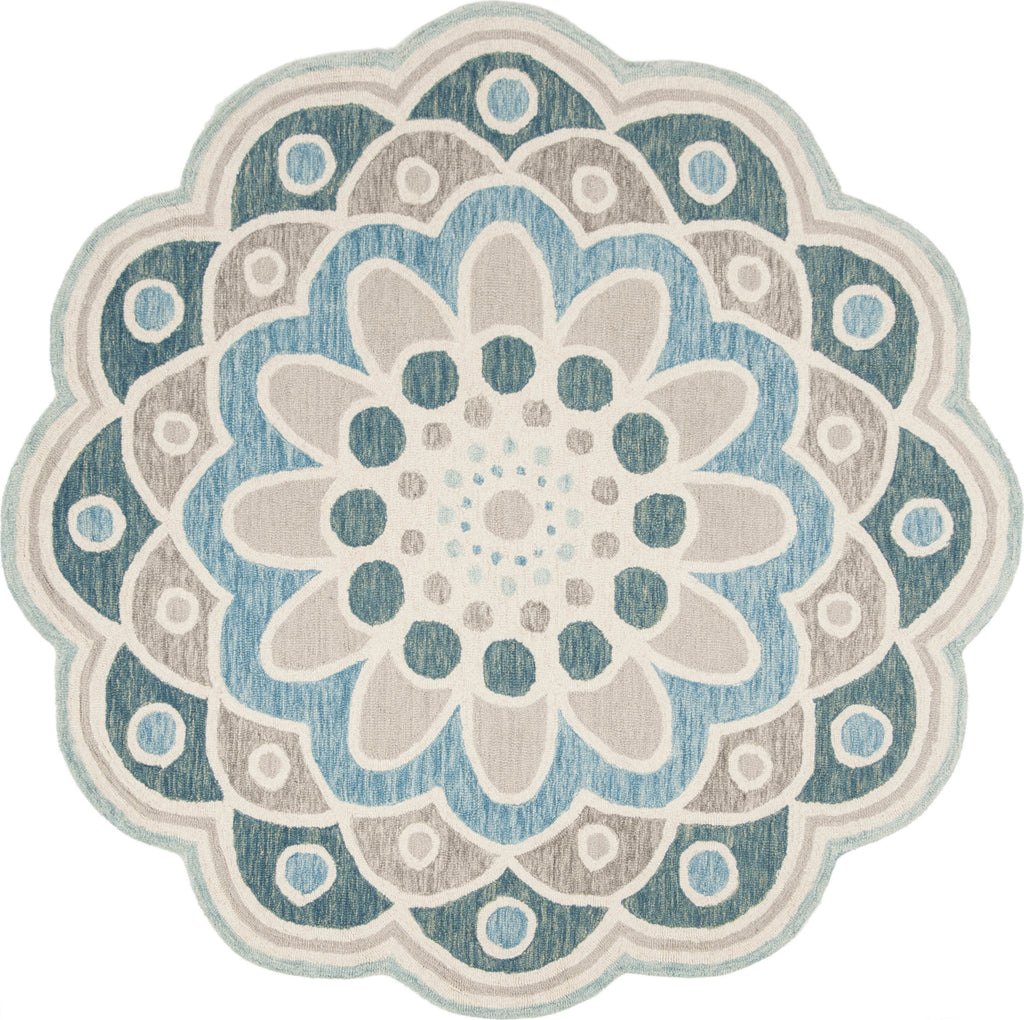 Safavieh Novelty 101 Grey/Blue Area Rug main image