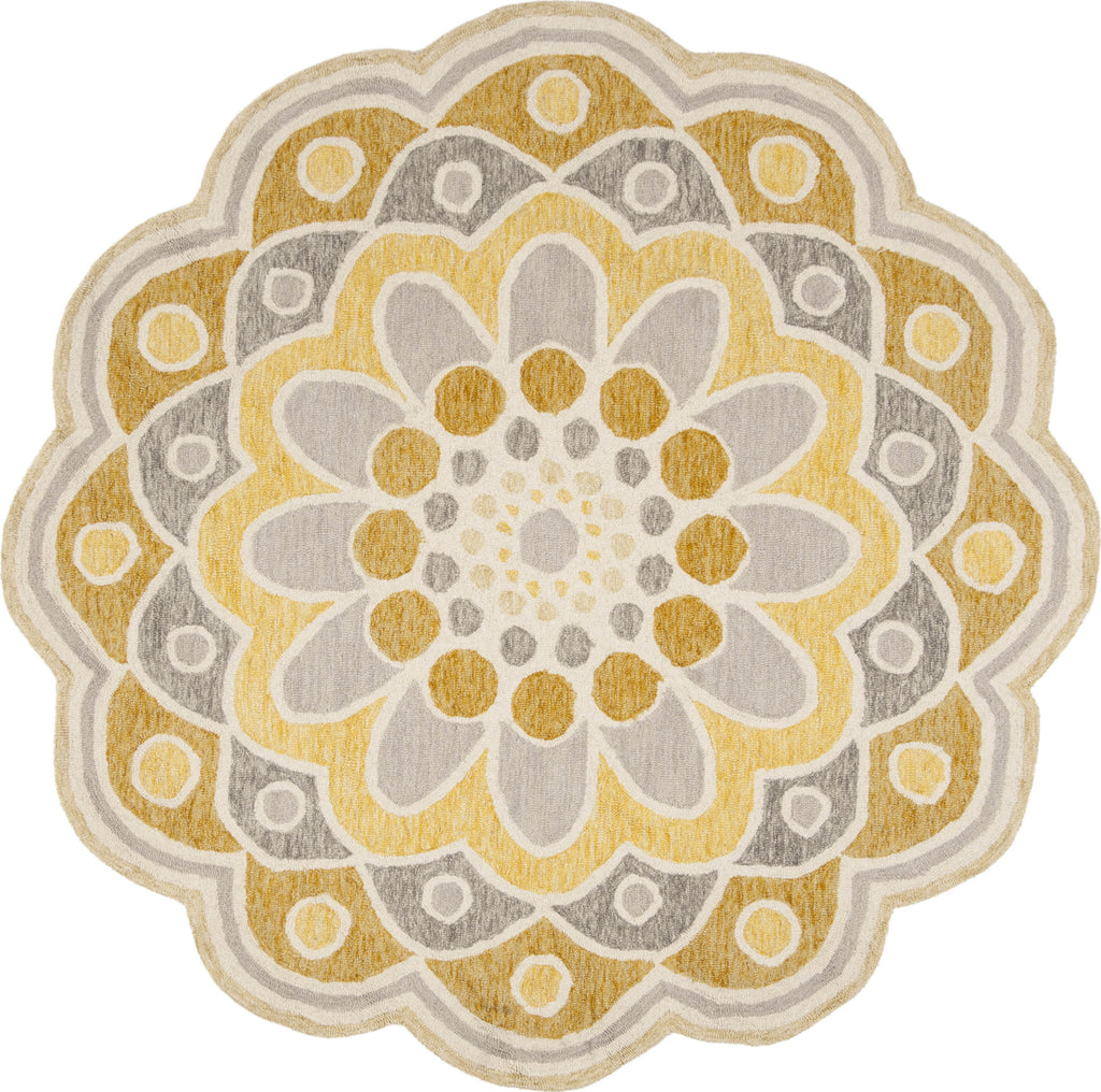 Safavieh Novelty 101 Grey/Gold Area Rug main image