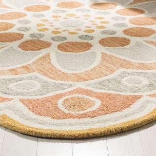 Safavieh Novelty 101 Grey/Rust Area Rug Detail