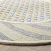 Safavieh Novelty 108 Ivory Blue/Gold Area Rug Detail