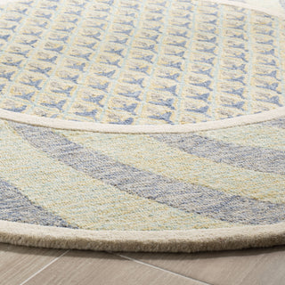 Safavieh Novelty 108 Ivory Blue/Gold Area Rug Detail