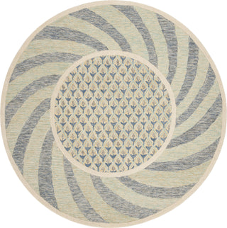 Safavieh Novelty 108 Ivory Blue/Gold Area Rug main image