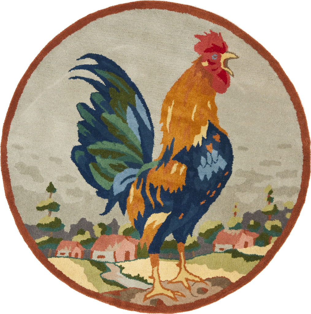 Safavieh Novelty Nov253 Ivory/Rust Area Rug main image