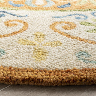 Safavieh Novelty 601 Rust/Ivory Area Rug Detail