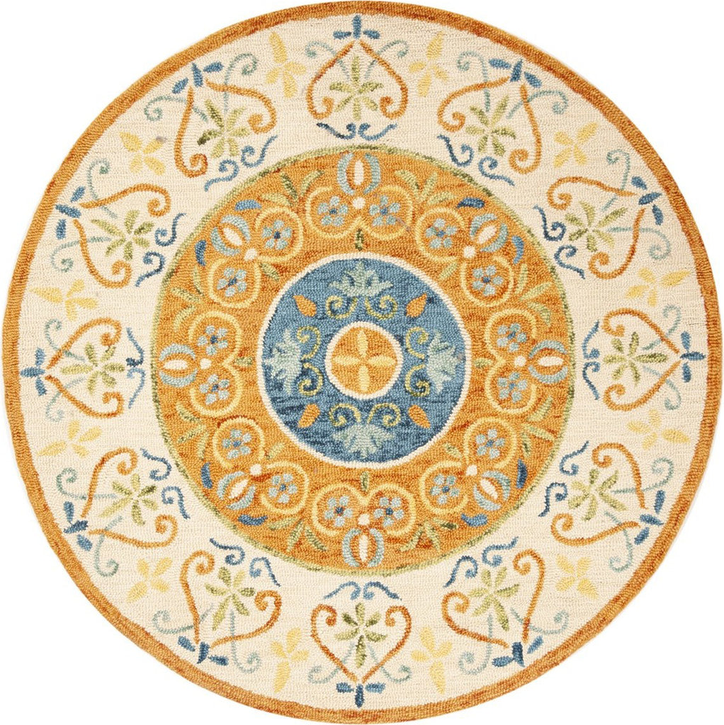 Safavieh Novelty 601 Rust/Ivory Area Rug main image