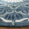 Safavieh Novelty 602 Blue/Ivory Area Rug Detail