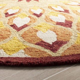 Safavieh Novelty 603 Rust/Gold Area Rug Detail