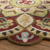 Safavieh Novelty 604 Red/Taupe Area Rug Detail