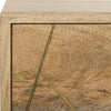 Safavieh Marigold Nightstand Natural and Brass Furniture 