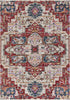 Safavieh Nirvana NVA132C Creme/Red Area Rug main image